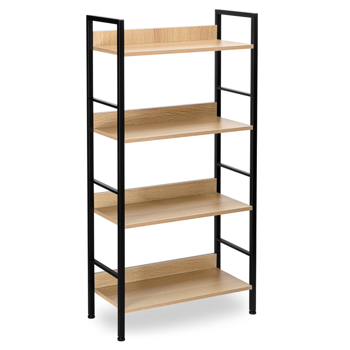 Industriální regál loft Varberg Modern Oak