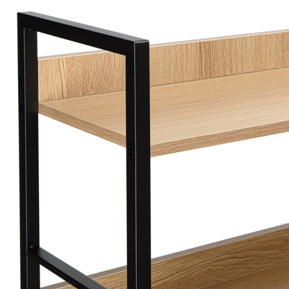 Industriální regál loft Varberg Modern Oak