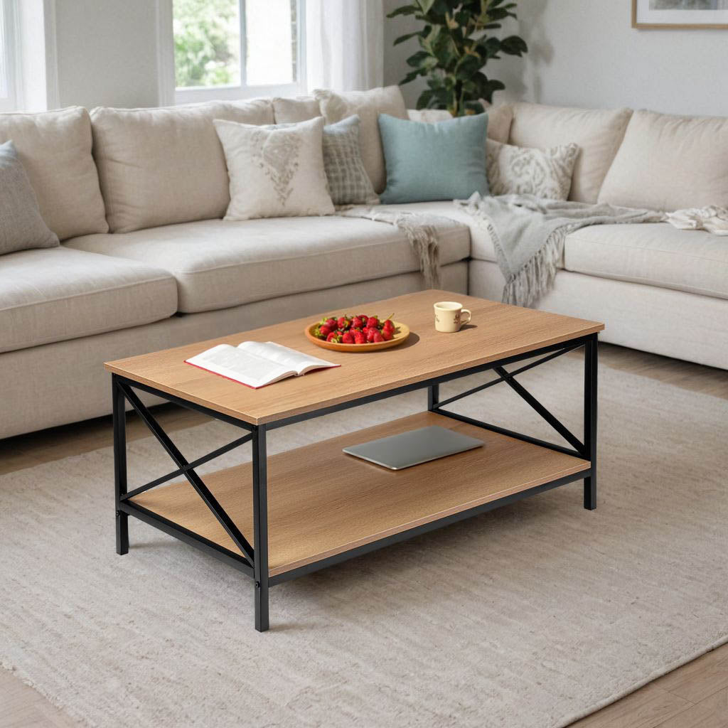 Stolek Konferenční stolek HERNING MODERN OAK