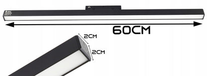 Lištové LED svítidlo 24 W, 3000 K