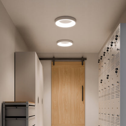Bílé kulaté stropní LED svítidlo 30 W, 4000 K