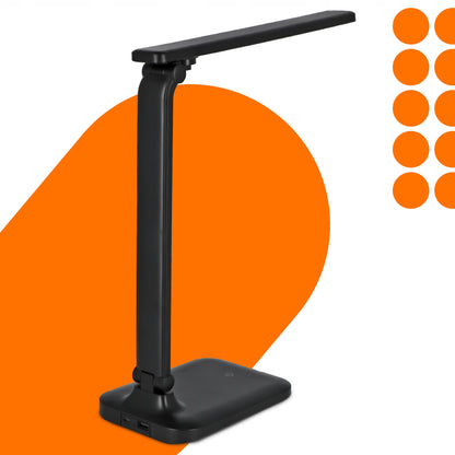 LED stolní lampa 5 W, s dotykovým ovládáním, USB