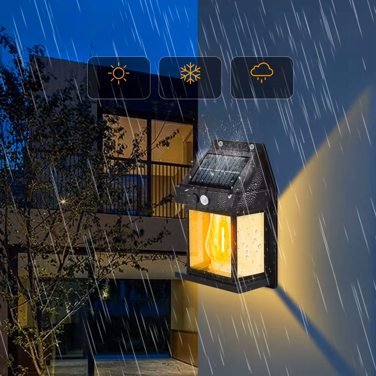 Pouliční LED svítidlo 100 lm, IP44