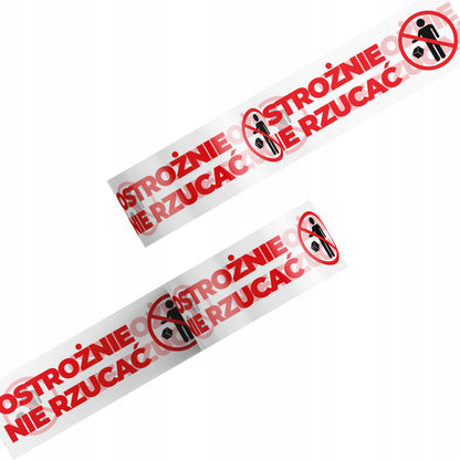 Bílá balicí páska 60 m