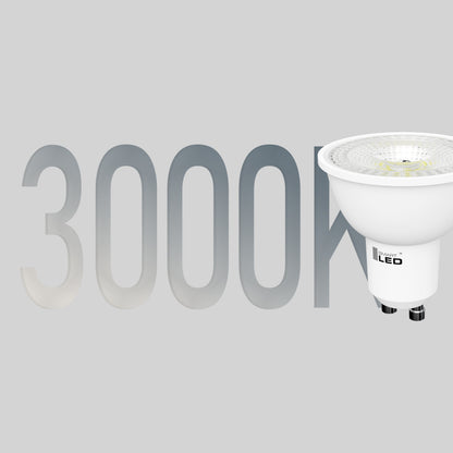 Bílá LED žárovka GU10 7 W – teplá bílá