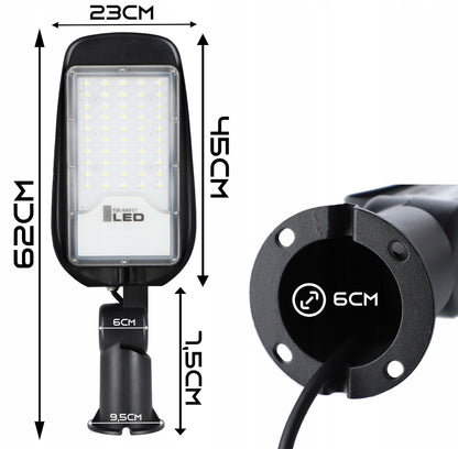 Pouliční LED svítidlo 230 V, 150 W, nastavitelné