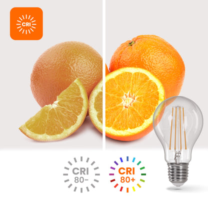 LED žárovka E27 6 W, 660 lm, 2700 K – teplá bílá