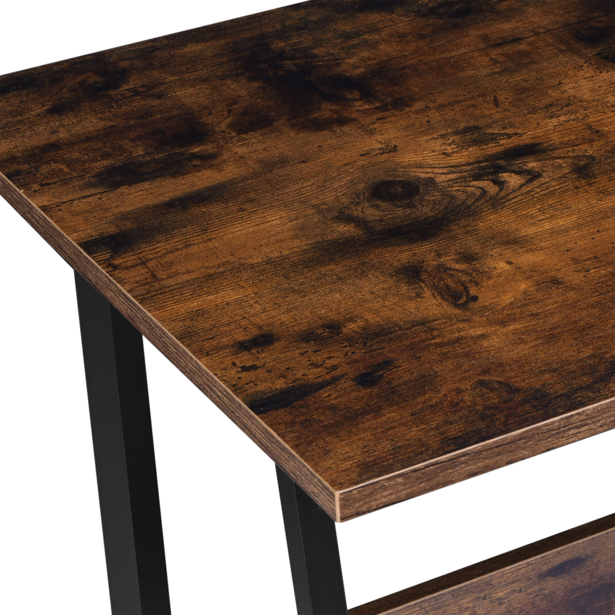 Loftový počítačový stůl SKAGEN RUSTIC
