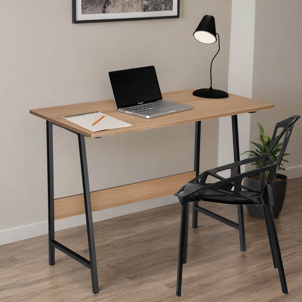 Loftový počítačový stůl SKAGEN MODERN OAK