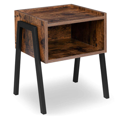 Skříňka industriální loft Skive Rustic dekor starého dubu