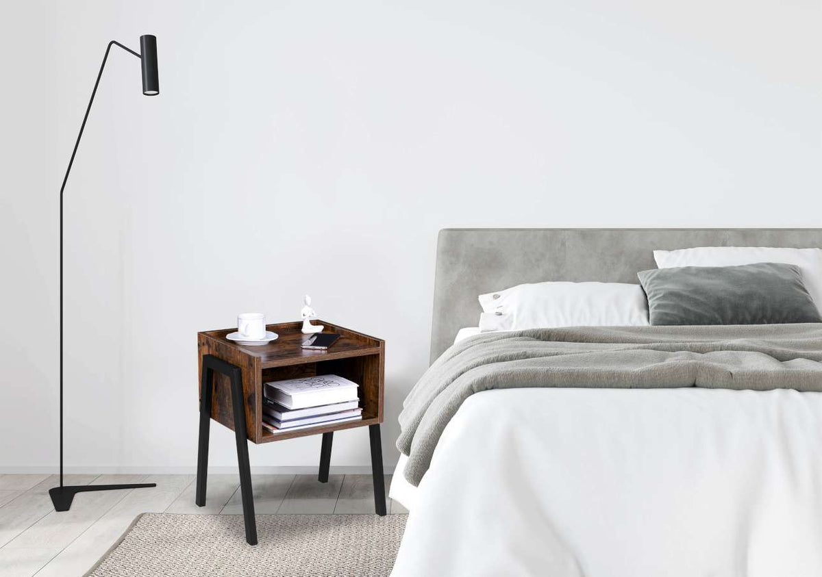 Skříňka industriální loft Skive Rustic dekor starého dubu