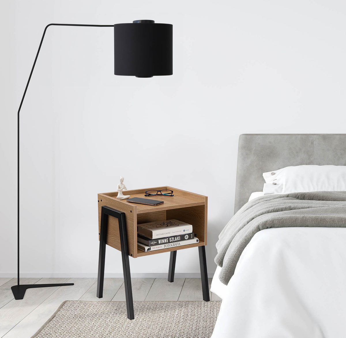Noční skříňka SKIVE MODERN OAK