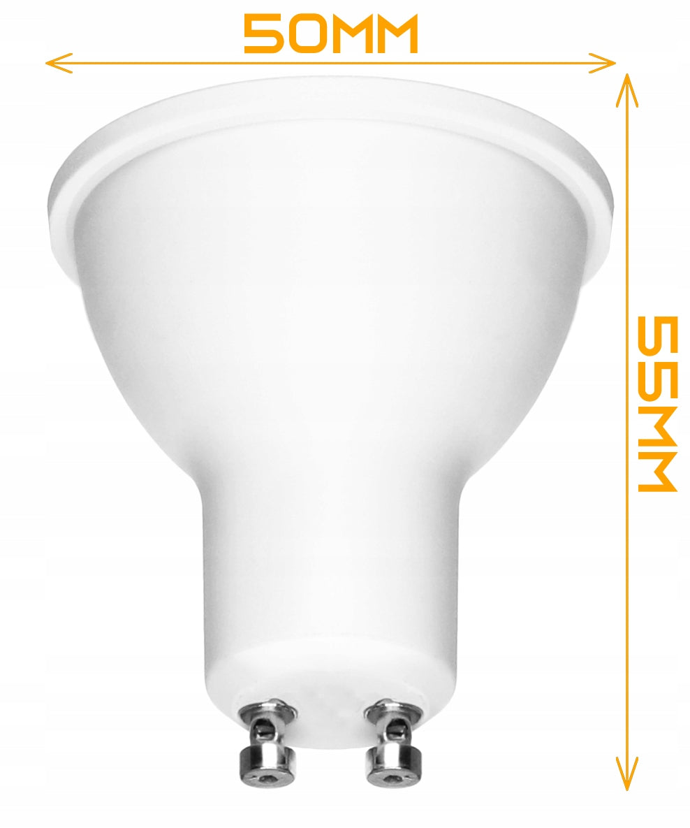 Bílá LED žárovka GU10 5 W, CCT