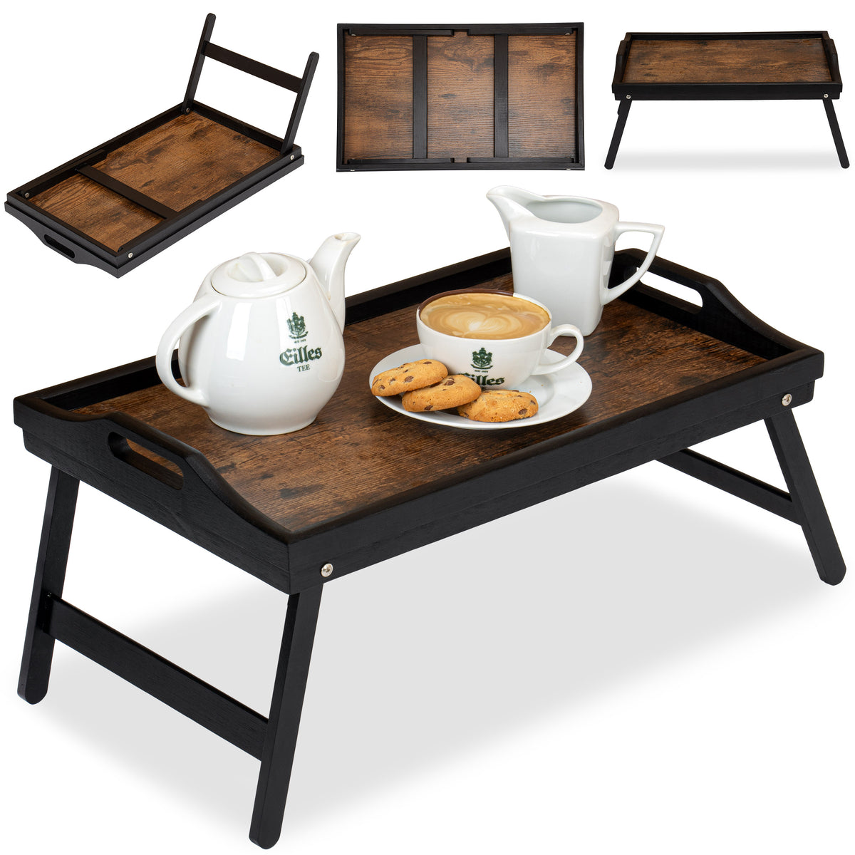 Skládací snídaňový tác AURELIA RUSTIC