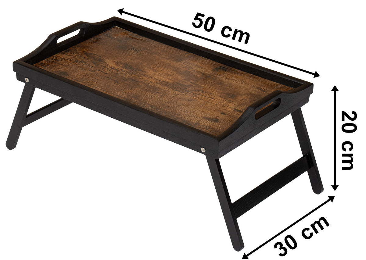 Skládací snídaňový tác AURELIA RUSTIC