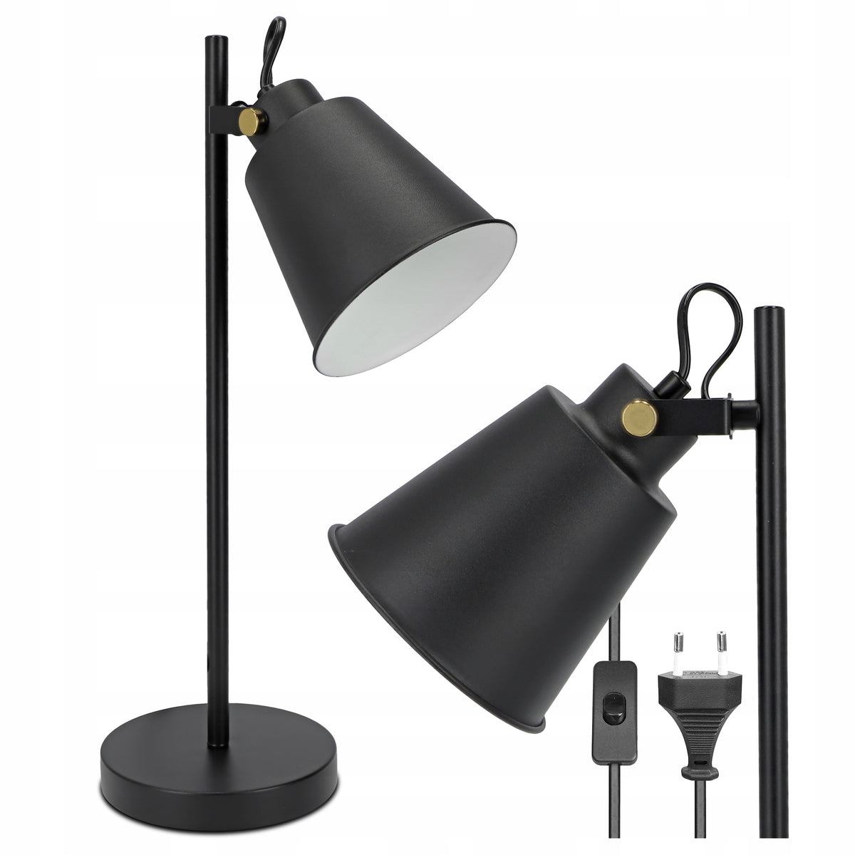Stolní lampa E27, nastavitelná