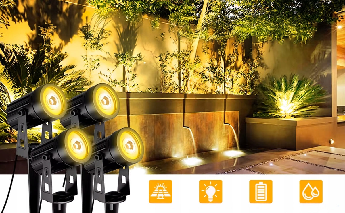 LED solární zápichové svítidlo