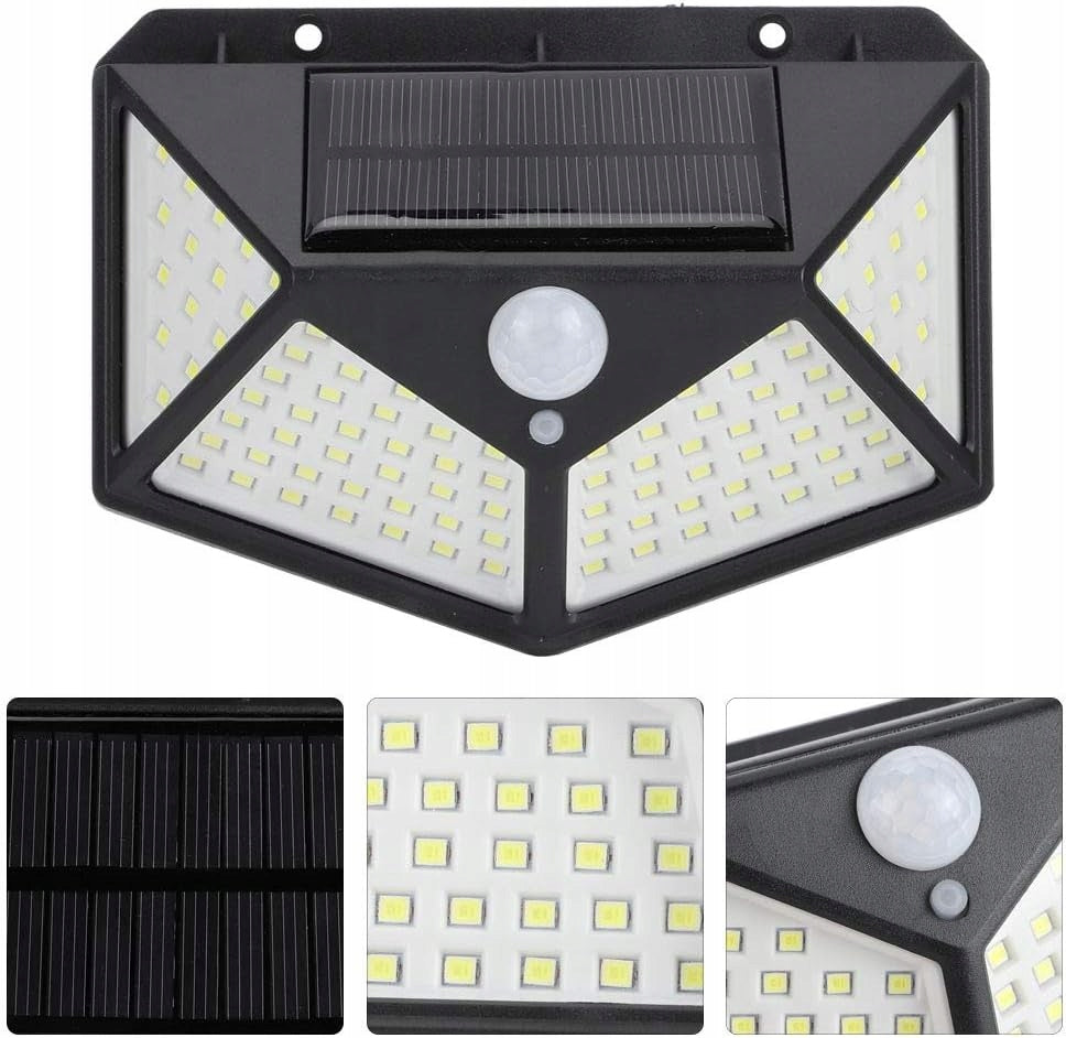 Solární LED reflektor 135 lm