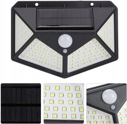 Solární LED reflektor 135 lm