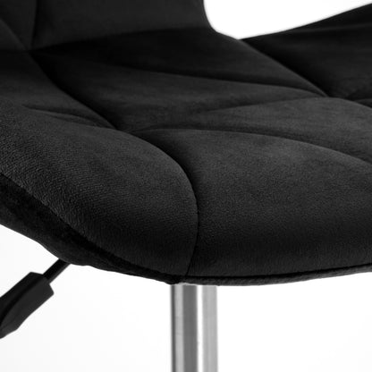 Kancelářské křeslo na kolečkách Spiner Black černý velvet