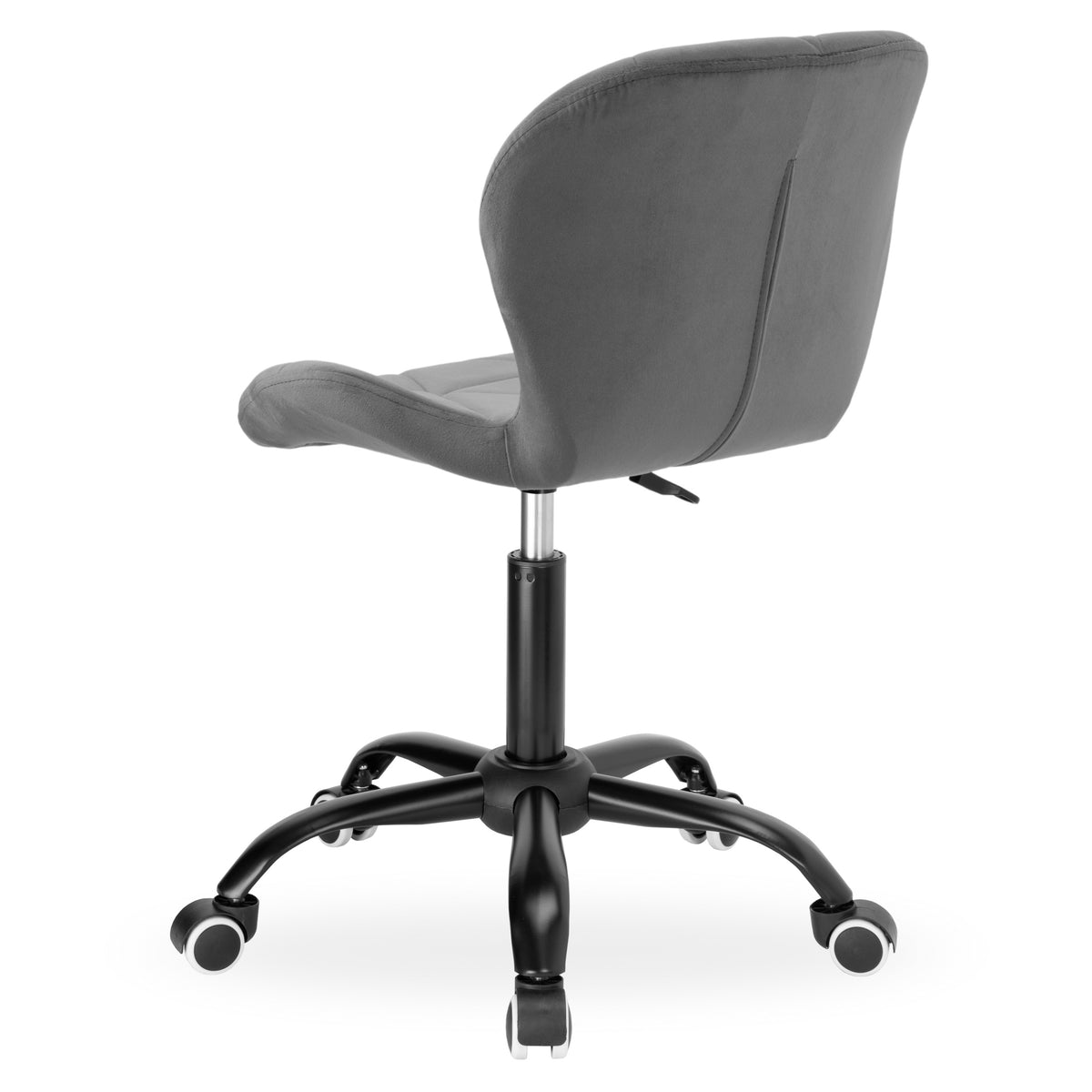 Kancelářské křeslo na kolečkách Spiner Black grafitový velvet