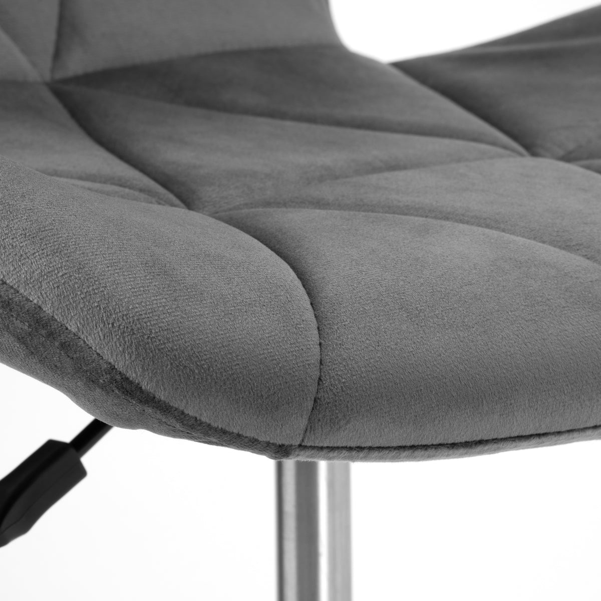 Kancelářské křeslo na kolečkách Spiner Black grafitový velvet