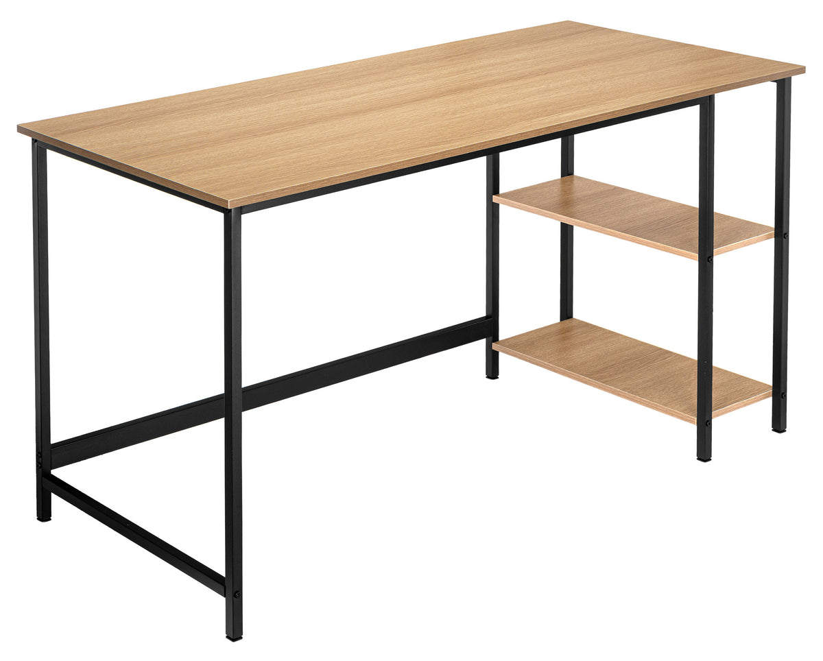 Loftový počítačový stůl FALUN MODERN OAK