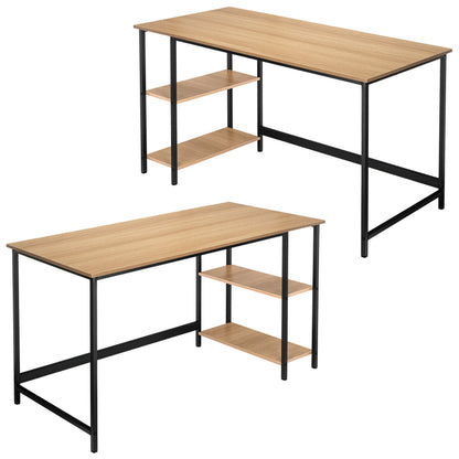Loftový počítačový stůl FALUN MODERN OAK