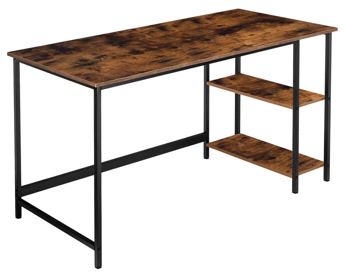 Loftový počítačový stůl FALUN RUSTIC