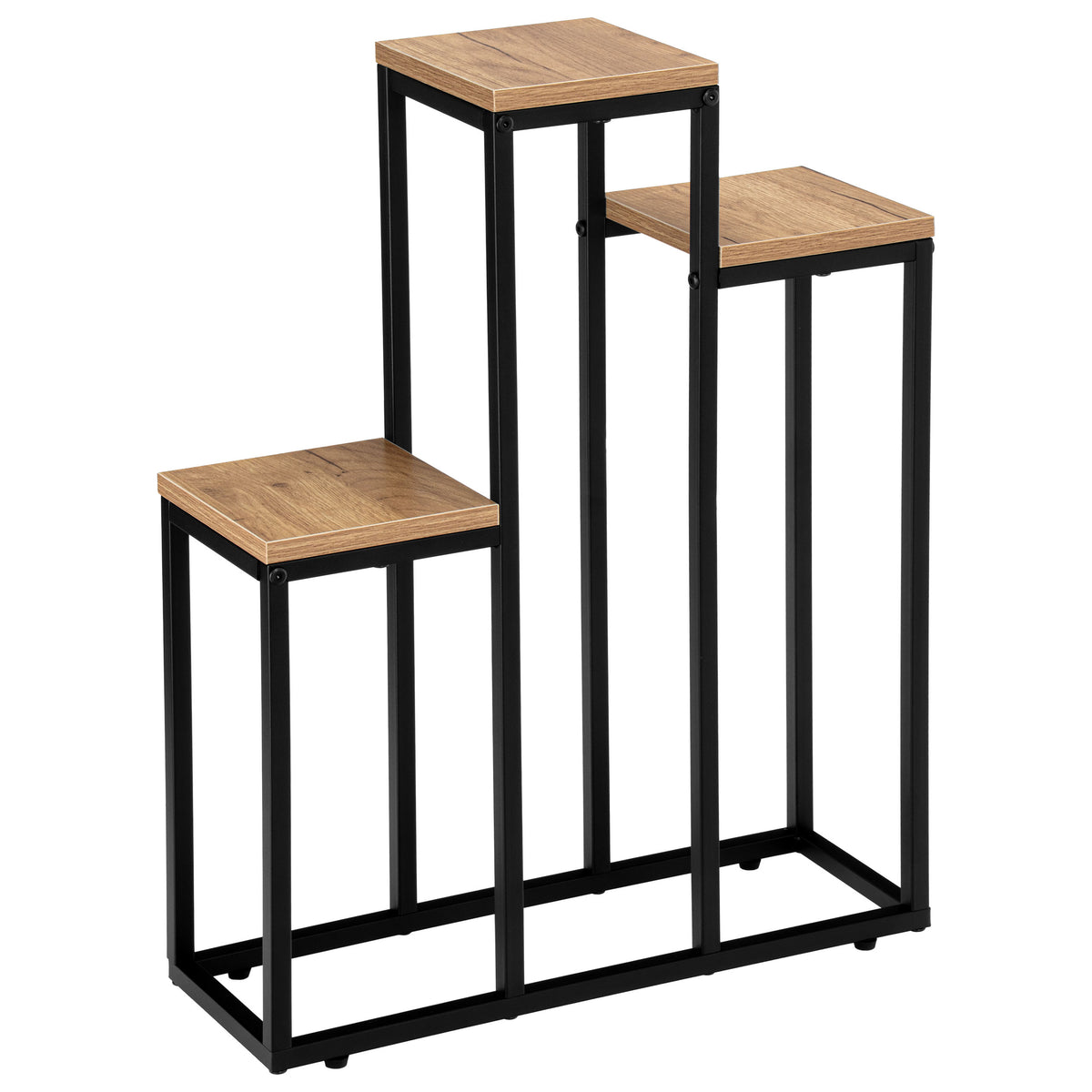 Kovový stojan na květiny loft AGRAS CRAFT stojan na květiny