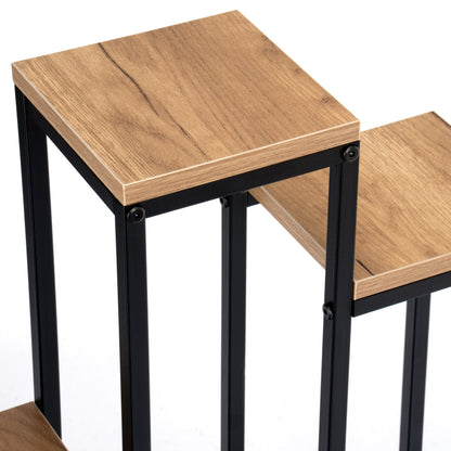 Kovový stojan na květiny loft AGRAS CRAFT stojan na květiny