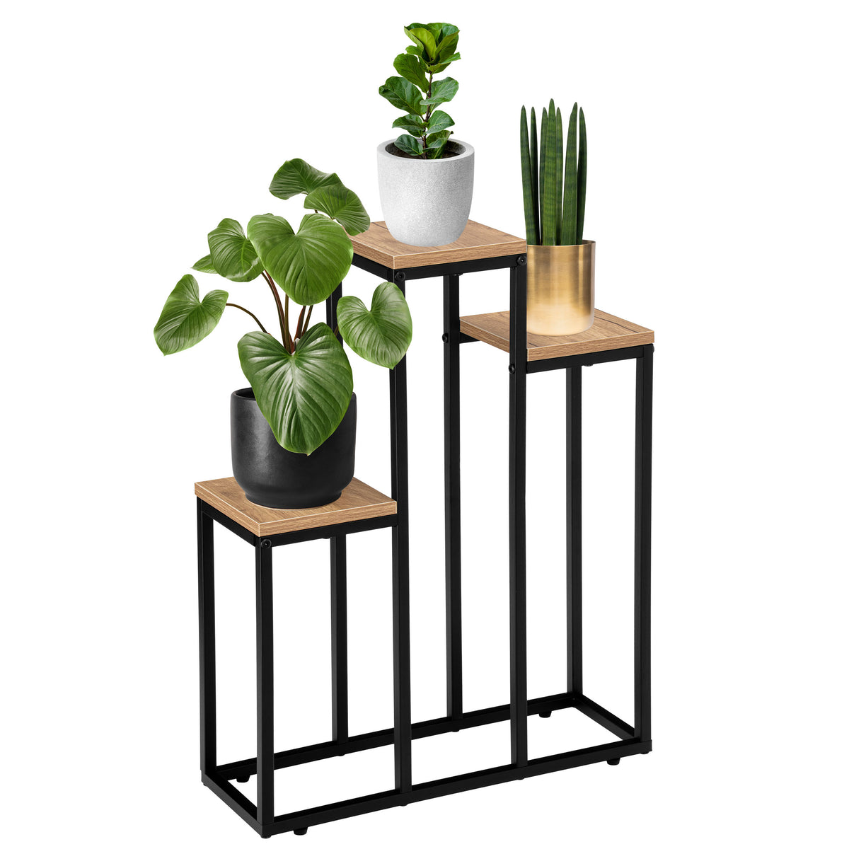 Kovový stojan na květiny loft AGRAS CRAFT stojan na květiny