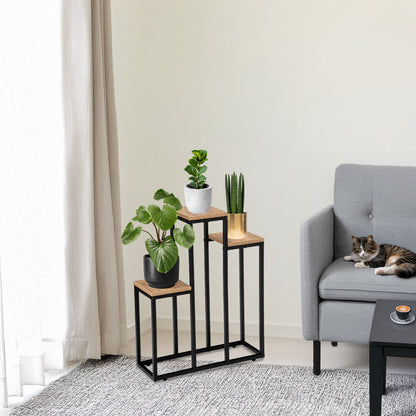 Kovový stojan na květiny loft AGRAS CRAFT stojan na květiny