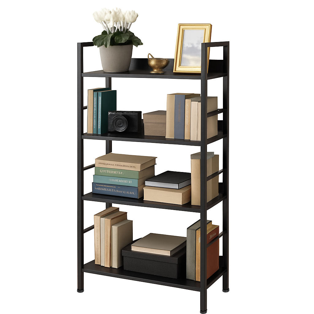 Industriální regál loft Varberg Black