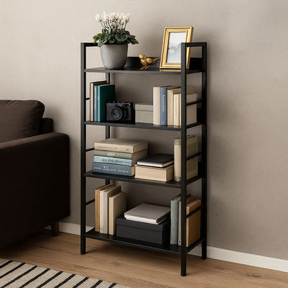Industriální regál loft Varberg Black
