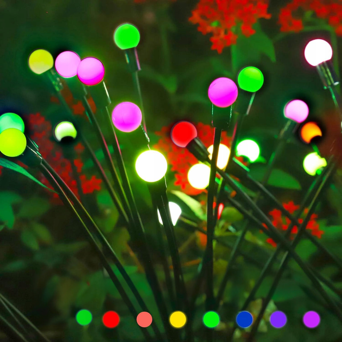 LED solární zápichové svítidlo
