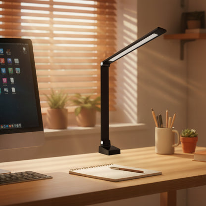 LED stolní lampa 10 W, s dotykovým ovládáním, CCT, nastavitelná