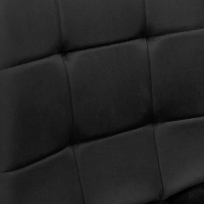 Sametová židle MONTANA VELVET černé