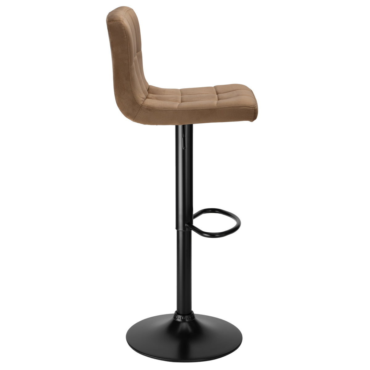 Barová židle Arako Black mokka Velvet