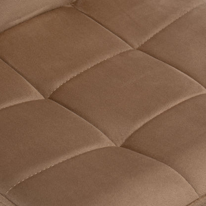 Barová židle Arako Black mokka Velvet