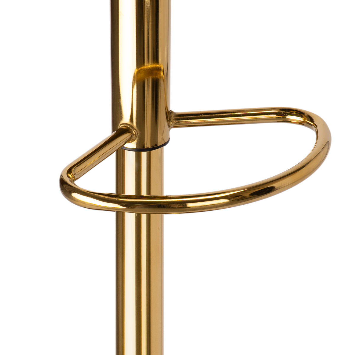 Barová židle Arako Gold černý Velvet
