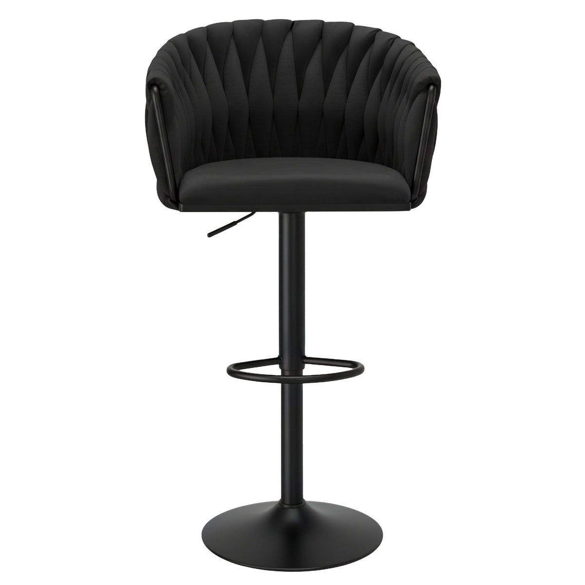 Barová židle Cofton Black černý Velvet
