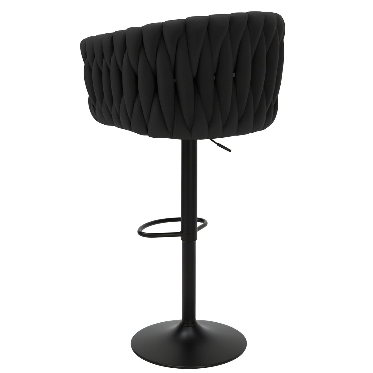 Barová židle Cofton Black černý Velvet
