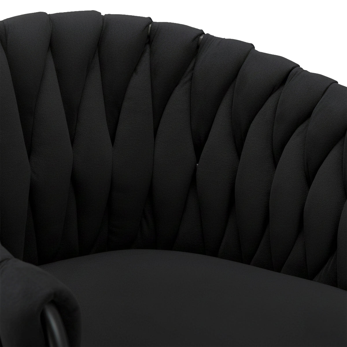 Barová židle Cofton Black černý Velvet
