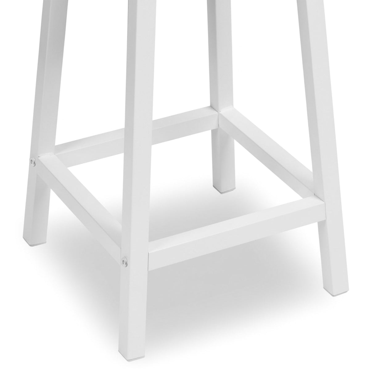 Barová židle Flint White bílý mramor Glamour