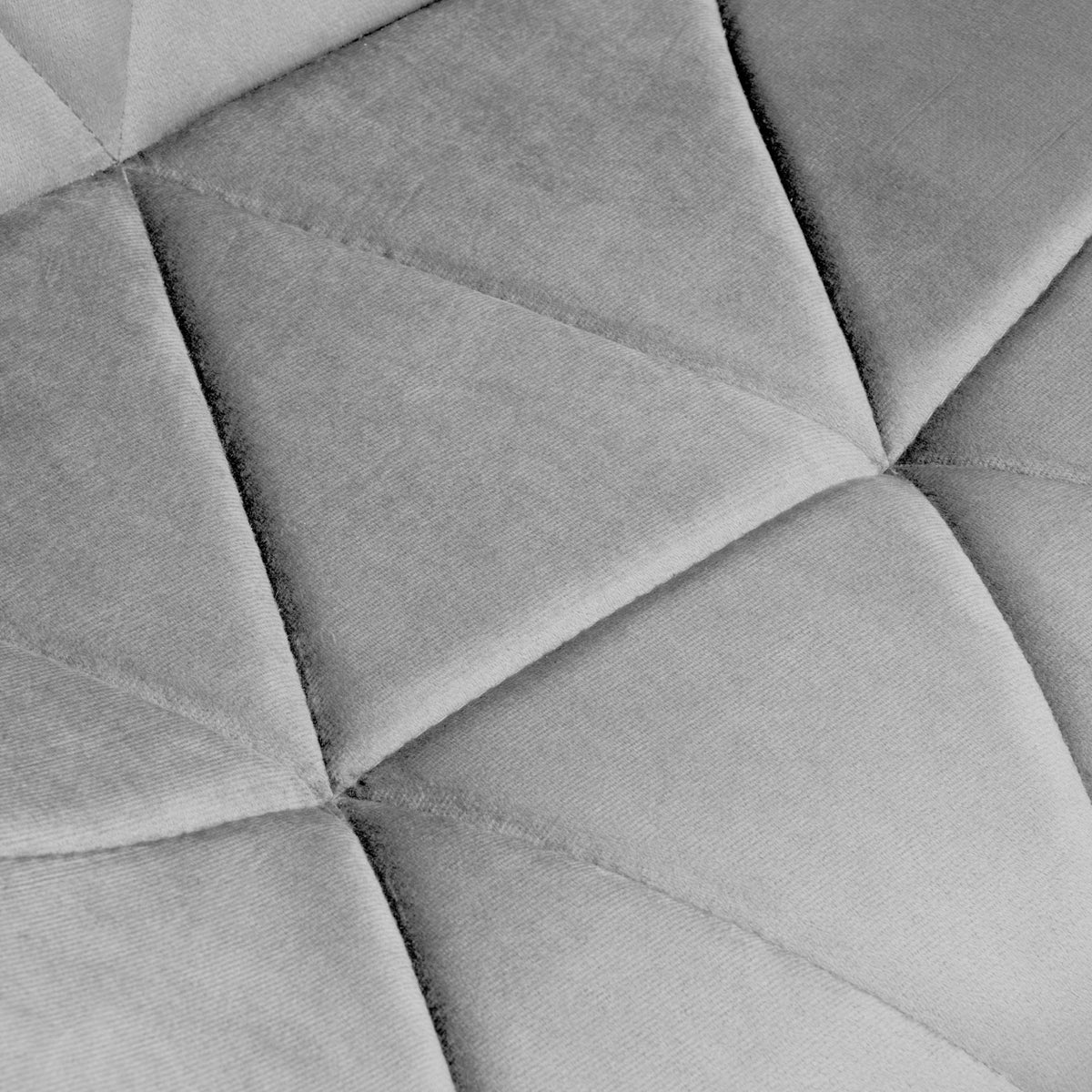 Barová židle Gordon Black šedý Velvet