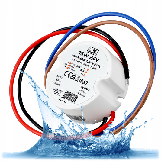 LED napájecí zdroj 24 V, 15 W