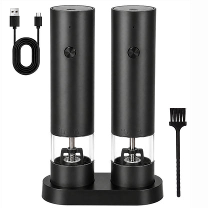 Mlýnek na koření AROMA elektrický 2 ks