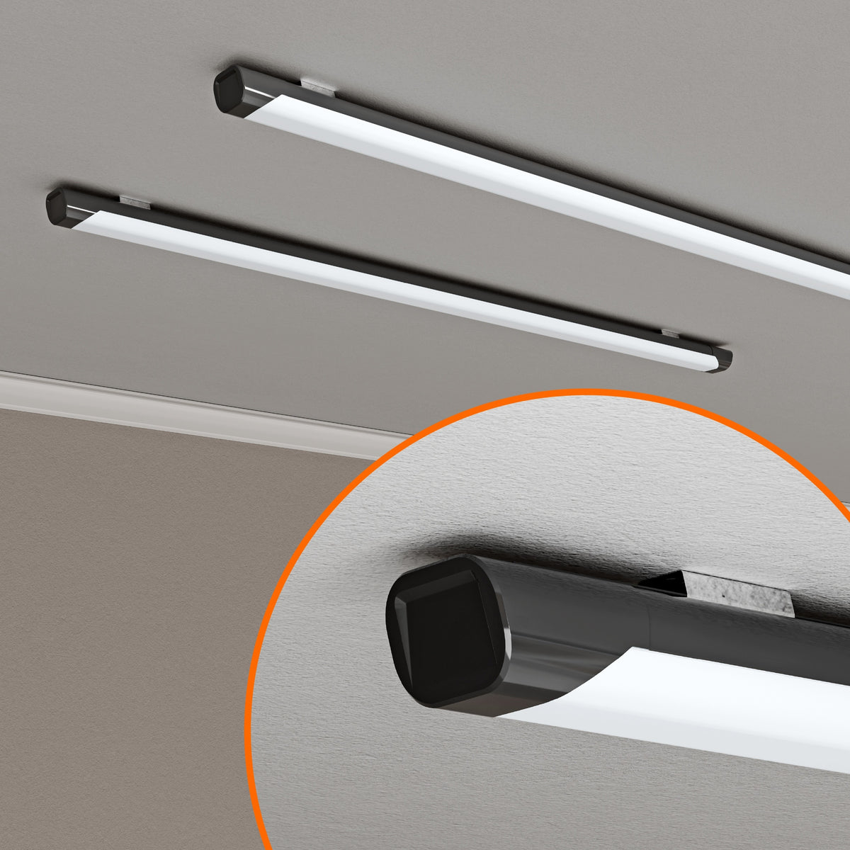 Průmyslové LED svítidlo 60 W, 7200 lm, 120 cm