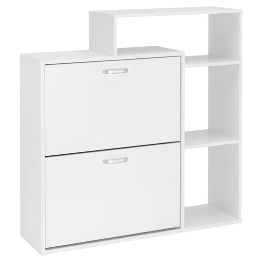 Botník s regálem ZEFIR white